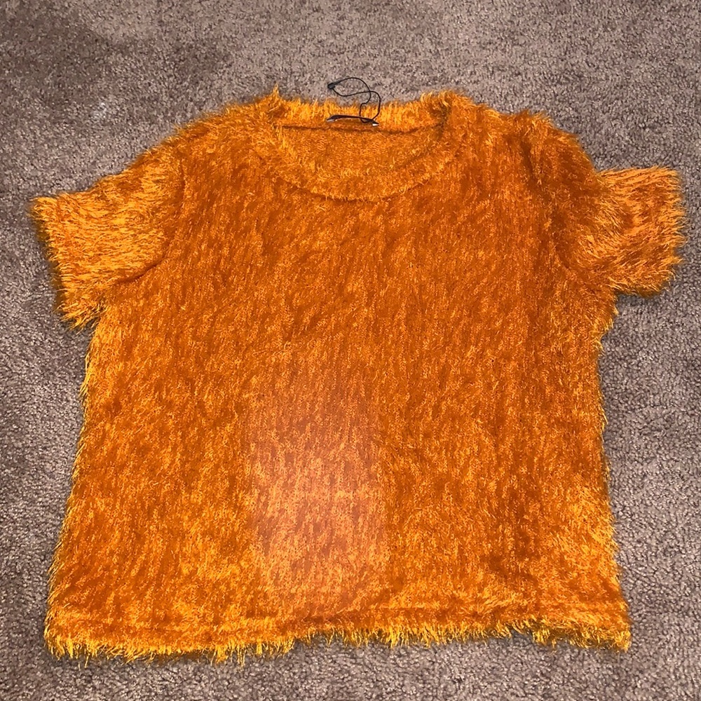 Fuzzy sweater